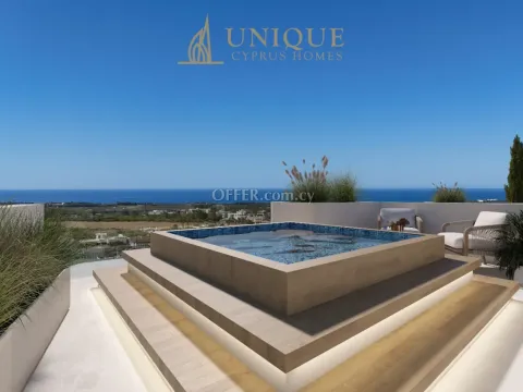 Modern Geroskipou Villa 3 Beds Sea View Pool - 9