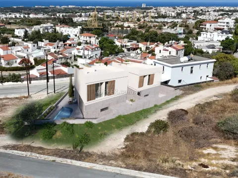 Modern Geroskipou Villa 3 Beds Sea View Pool - 8