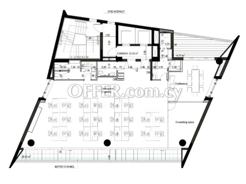Commercial class A office building 1367 sqm with underground 23 parking places - 4