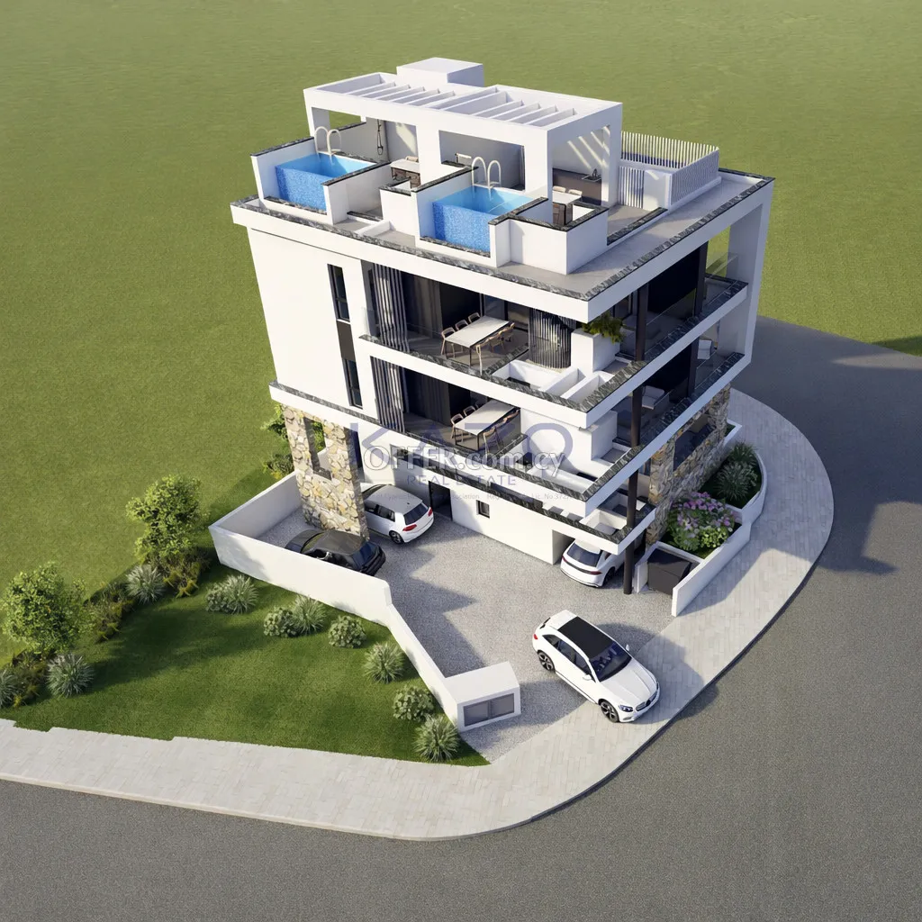 Contemporary Penthouse Apartment with Two Bedrooms in Agia Napa - 11