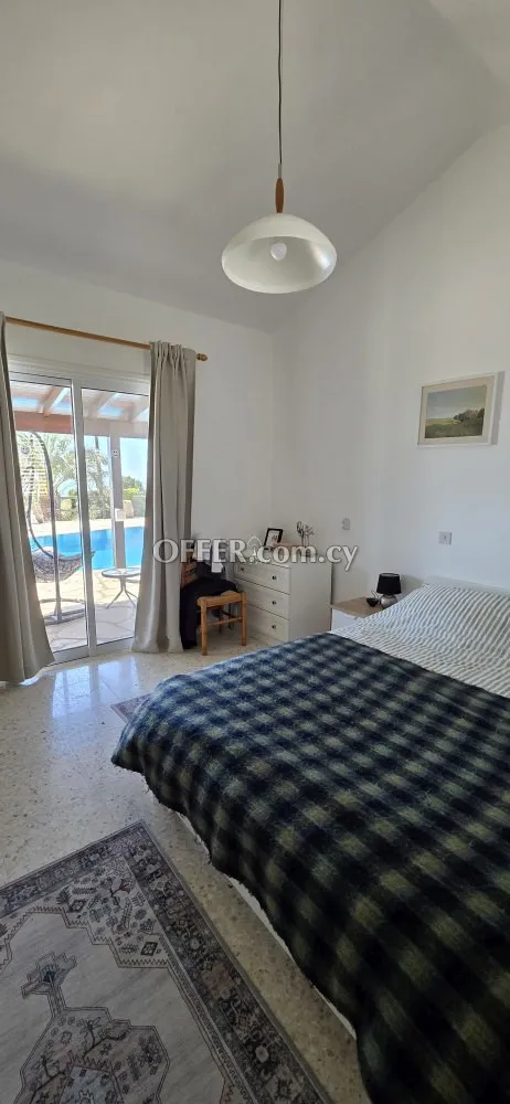 STUNNING 3-BEDROOM BUNGALOW WITH POOL & SEA VIEW IN TALA (KAMARES) - 6