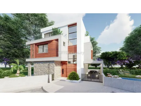 Four bedroom villa for sale in Agios Tychonas tourist area - Main Photo