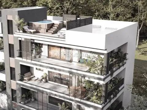 TWO BEDROOM PENTHOUSE WITH POOL UNDER CONSTRUCTION IN K.POLEMIDIA - 4