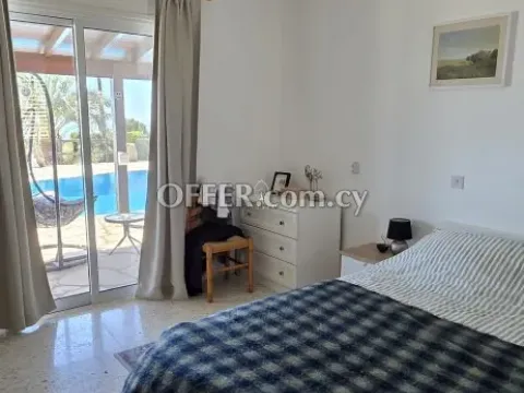 STUNNING 3-BEDROOM BUNGALOW WITH POOL & SEA VIEW IN TALA (KAMARES) - 6