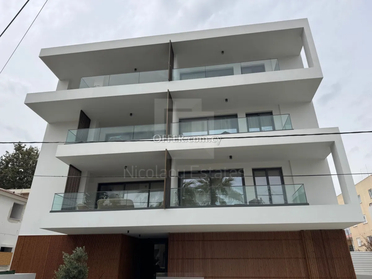 New modern one bedroom apartment for rent in Engomi near the University of Nicosia - 1