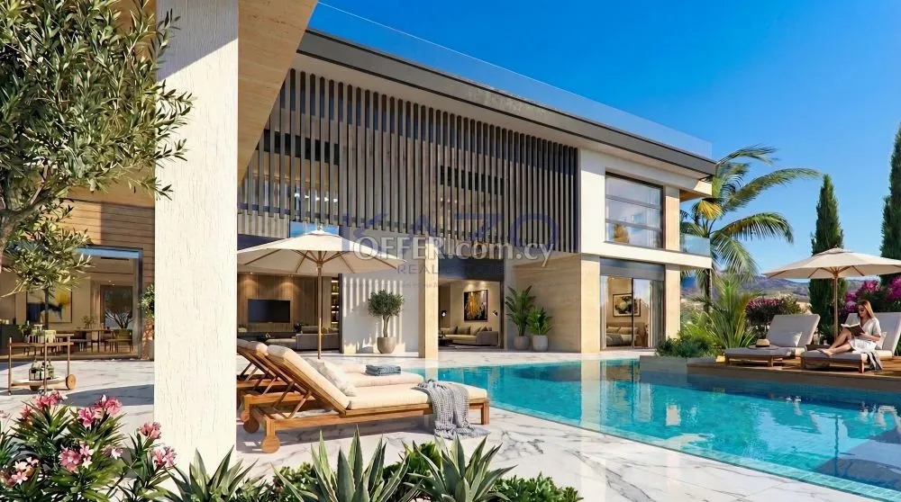 Luxury Mouttagiaka Villa with Sea View For Sale (End of 2027) - 9