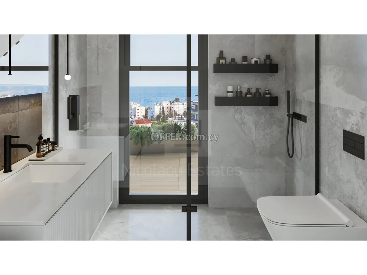 Luxurious Brand New Two Bedroom Apartments with Sea View for Sale in Mouttagiaka Limassol - 7