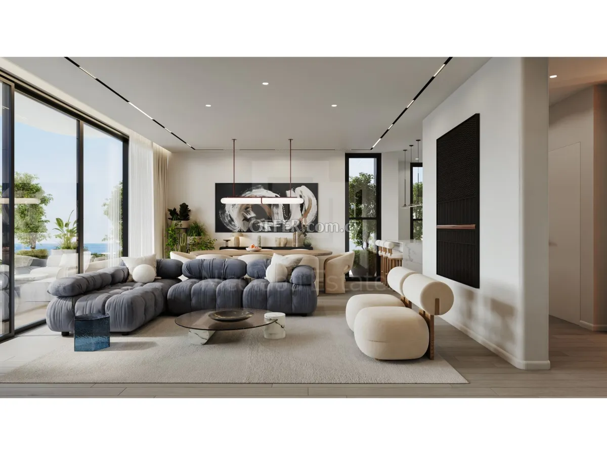 Luxurious Brand New One Bedroom Apartments with Sea View for Sale in Mouttagiaka Limassol - 5