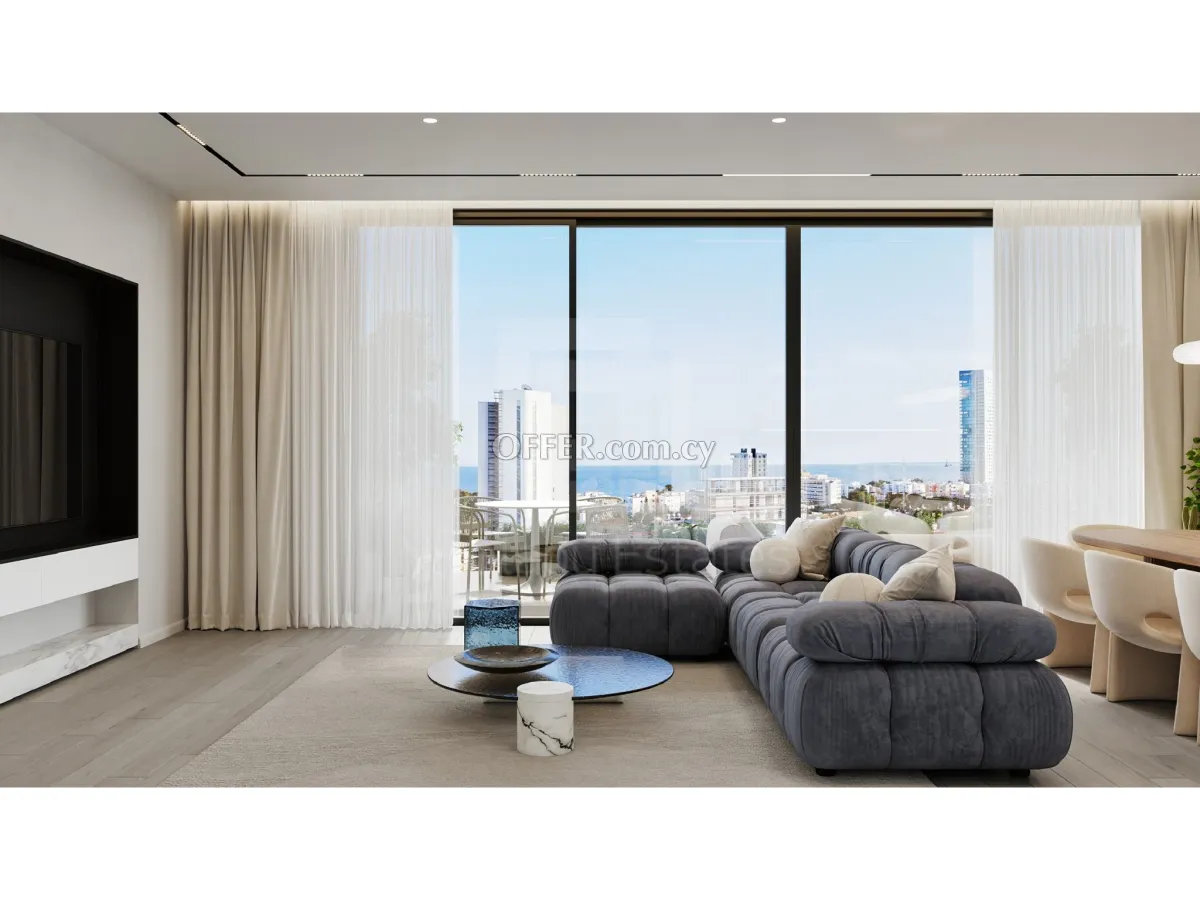 Luxurious Brand New One Bedroom Apartments with Sea View for Sale in Mouttagiaka Limassol - 4