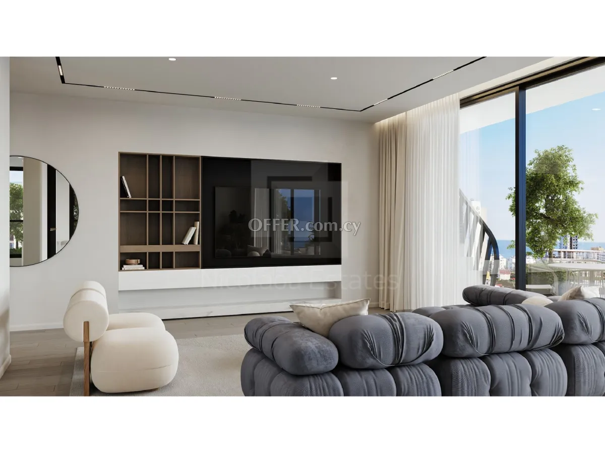 Luxurious Brand New One Bedroom Apartments with Sea View for Sale in Mouttagiaka Limassol - 3