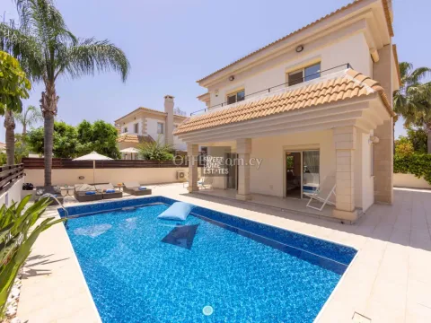 Three Bedroom Villa with Sea View and Title Deeds in Kapparis - Main Photo