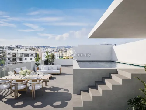 TWO BEDROOM TOP FLOOR APARTMENT WITH ROOF GARDEN IN AGIOS ATHANASIOS - LIMASSOL - Main Photo