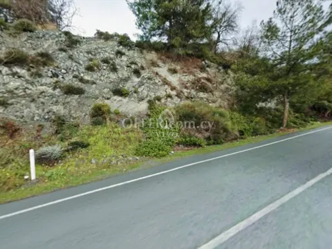 RESIDENTIAL LAND OF 1350M2 IN AGROS LIMASSOL - Main Photo