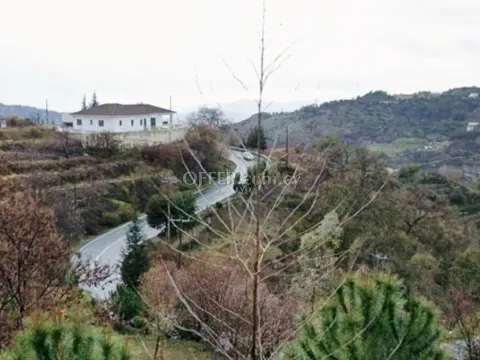 RESIDENTIAL LAND OF 548M2 IN AGROS LIMASSOL - Main Photo