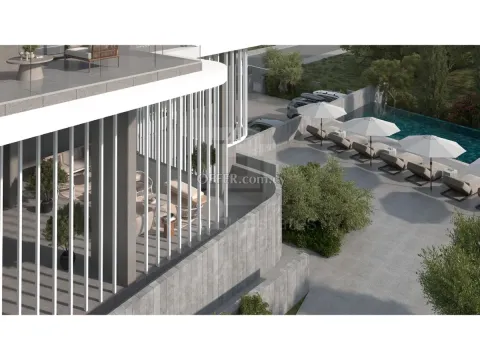Luxurious Brand New Two Bedroom Apartments with Sea View for Sale in Mouttagiaka Limassol - Main Photo