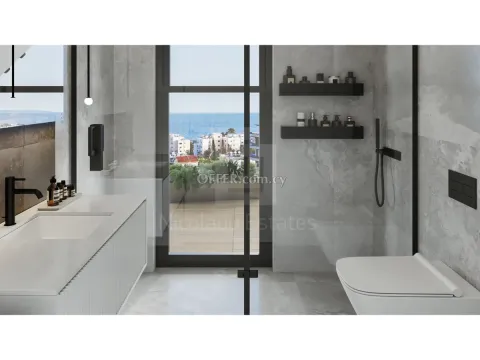 Luxurious Brand New One Bedroom Apartments with Sea View for Sale in Mouttagiaka Limassol - 9