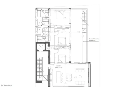 Apartment (Penthouse) in Katholiki, Limassol for Sale - 8