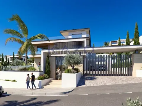 Luxury Mouttagiaka Villa with Sea View For Sale (End of 2027) - 8