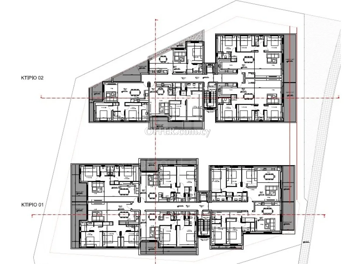 Brand new three bedroom apartment in Lythrodontas village of Nicosia - 2