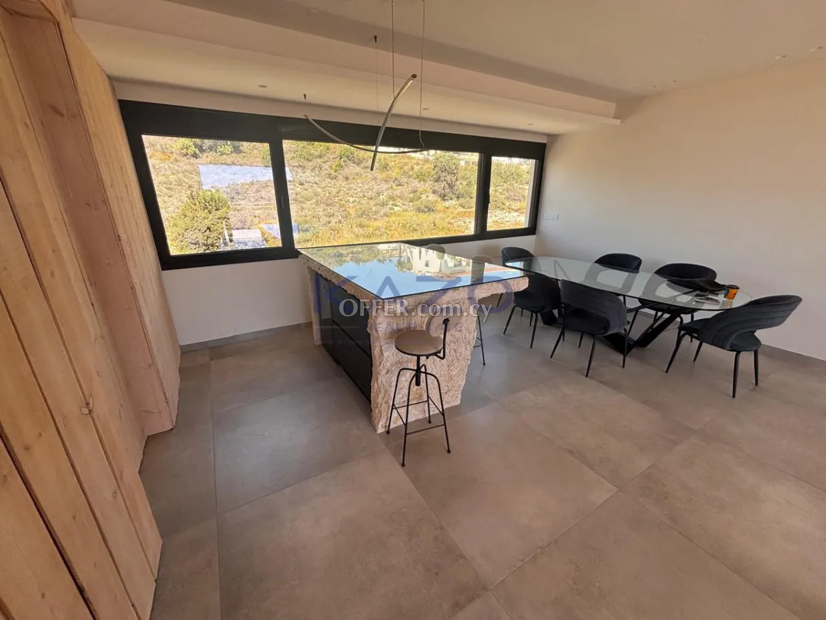Three Plus One Bedroom Modern Sea View Penthouse Apartment for Rent in Agios Tychonas - 12