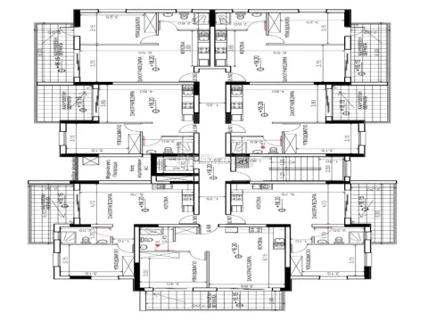 Brand new top floor one bedroom apartment in Engomi Parrisinos near Sklavenitis - 2