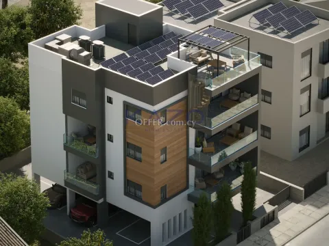 Modern Top Floor Apartment in Lively Agios Athanasios - Main Photo