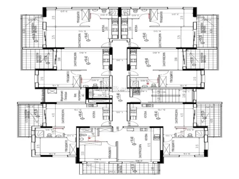 Brand new top floor one bedroom apartment in Engomi Parrisinos near Sklavenitis - 9