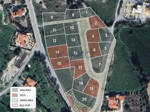 Large Building Plot for Sale in Kalavasos Village - 7