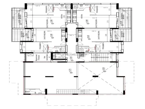 Brand new top floor one bedroom apartment in Engomi Parrisinos near Sklavenitis - 8