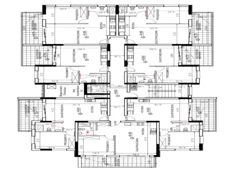 Brand new top floor one bedroom apartment in Engomi Parrisinos near Sklavenitis - 6