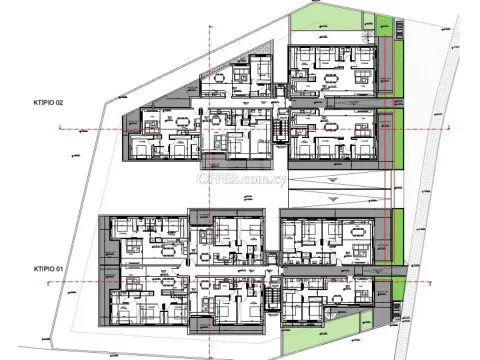 Brand new three bedroom apartment in Lythrodontas village of Nicosia - 3
