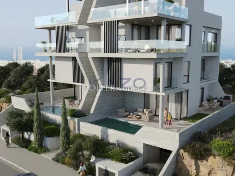 Prime Agia Fyla Apartment with Pool For Sale (Option for 4th Bedroom) - Main Photo