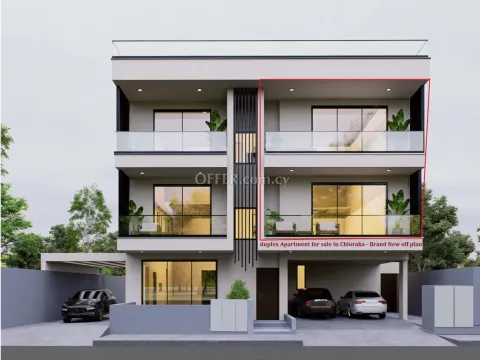 Luxury Duplex Apartment for Sale in Chloraka, Paphos – Modern 3 Bedroom Sea Side Residence Under Construction - Main Photo