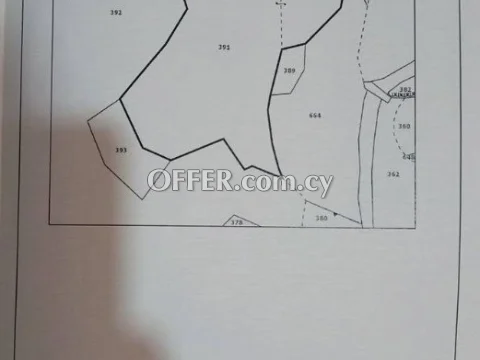 Πωλείται αγροτεμάχιο 13.000 τ.μ. στον χωριό Κάτω Δρυς — Λάρνακα - 2