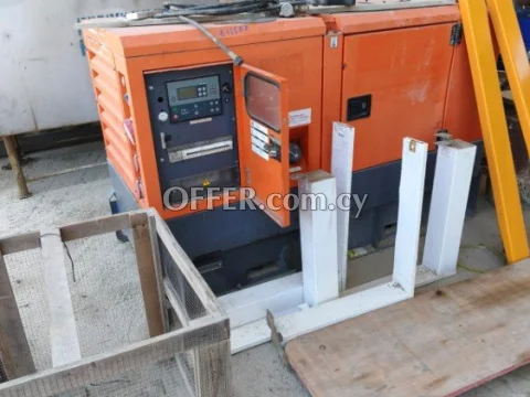 Used atlas copco diesel 40kva generator