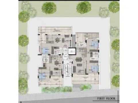 Under construction two bedroom penthouse in Aradippou area of Larnaca - 4