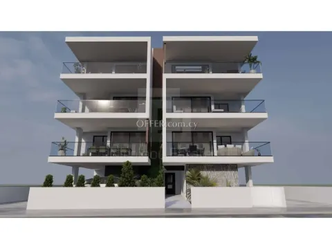 Brand new two bedroom top floor apartment in Lakatamia area near Zorpas - Main Photo