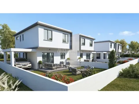 Brand new three bedroom corner house in Pyla area of Larnaca - Main Photo