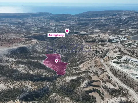 Large Agricultural Field in Pissouri, Limassol - Main Photo