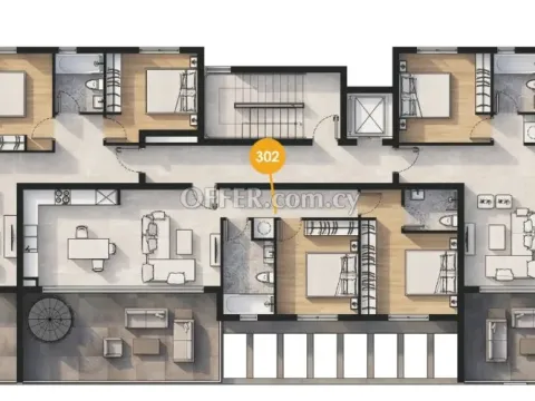 Apartment (Penthouse) in Oroklini, Larnaca for Sale - 5