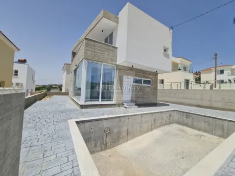 Brand new just completed three bedroom house in Tala area of Paphos - Main Photo
