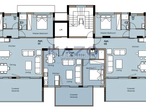 Elegant Two Bedroom Apartment in Growing Zakaki Area - 6