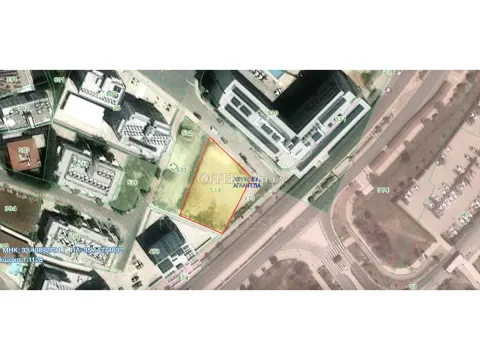 Prime Commercial Plot of 955sq.m. for Rent in Aglantzia opposite the University - Main Photo