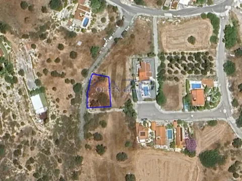 522 sqm Building Plot in Nikokleia Paphos H2 Zone - Main Photo