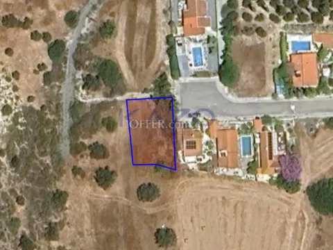 Spacious 580 sqm Plot for Sale in Nikokleia Paphos - Main Photo