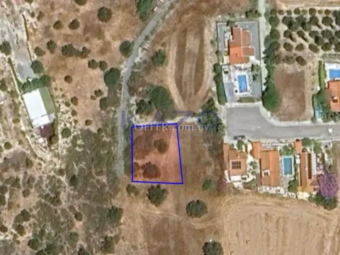 Residential Plot for Sale in Nikokleia Paphos 549 sqm H2 Zone - Main Photo