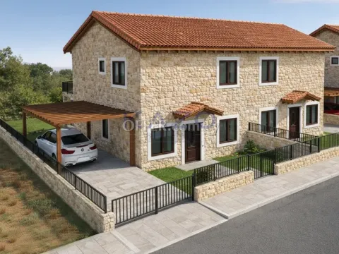 Semi-Detached House with Pool in Pine-Filled Souni - Main Photo