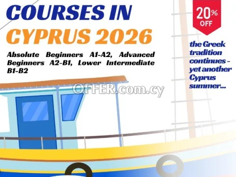 20th Greek Summer Courses in Cyprus for adults 18+ years old, June 2026 - Main Photo