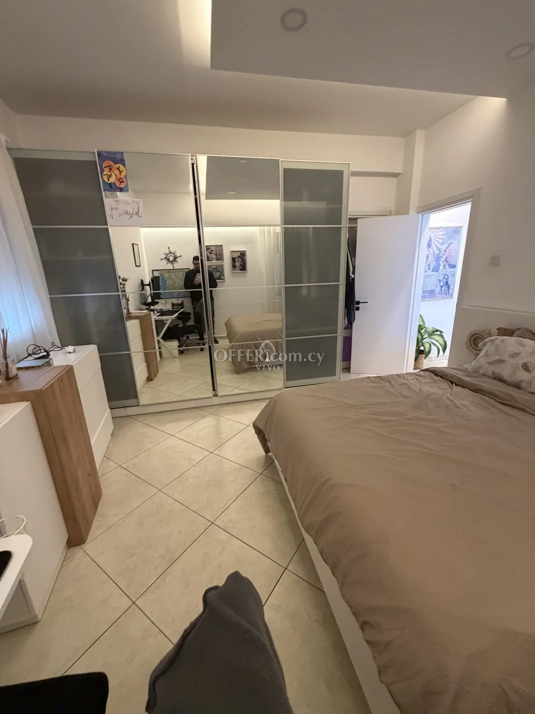 THREE BEDROOM UPPER FLOOR HOUSE WITH ROOF GARDEN IN KAPSALOS - 3