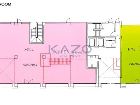 Unfurnished South Facing Sea View Office for Rent Neapolis - 2
